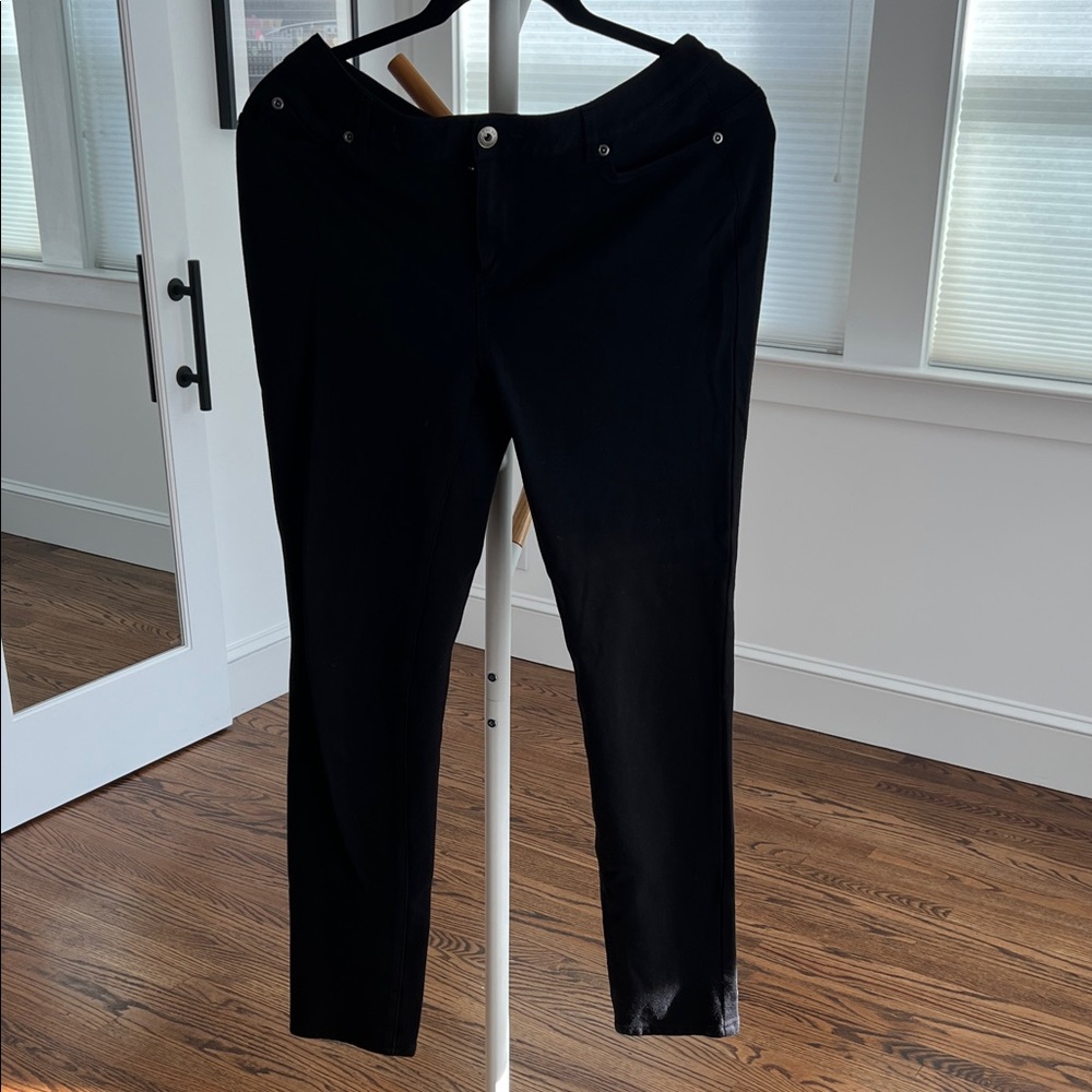 Vince Camuto Ponte Black Pants